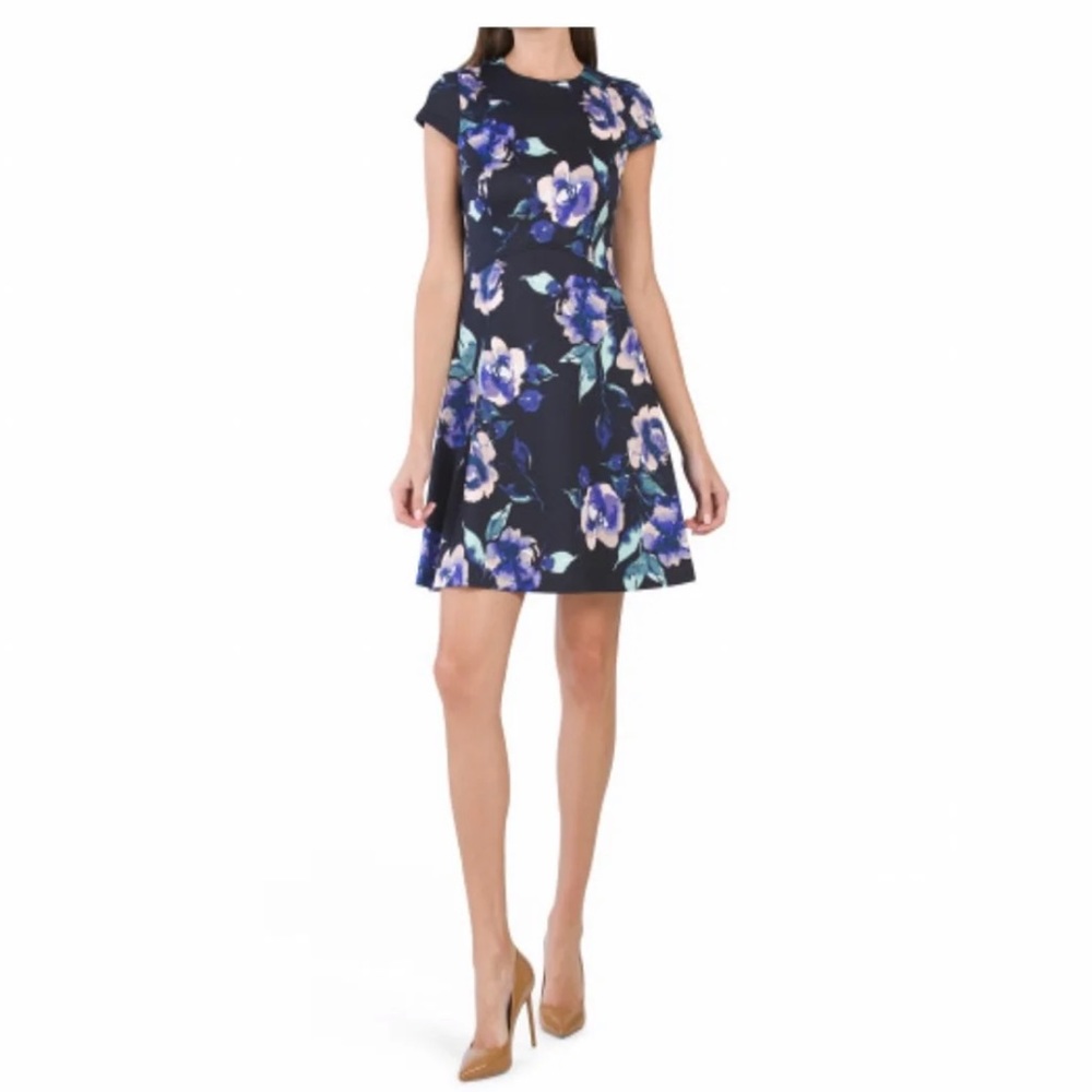 Vince camuto fit and flare dress.size 14